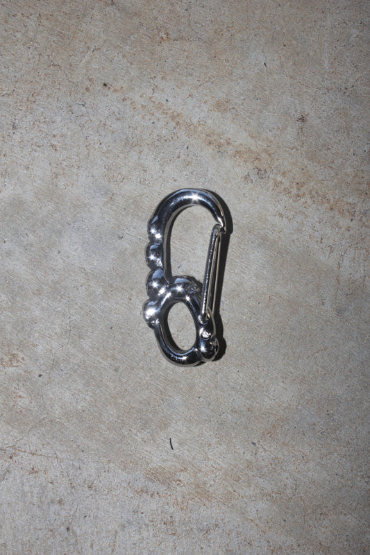 Quadskull Carabiner - Chrome