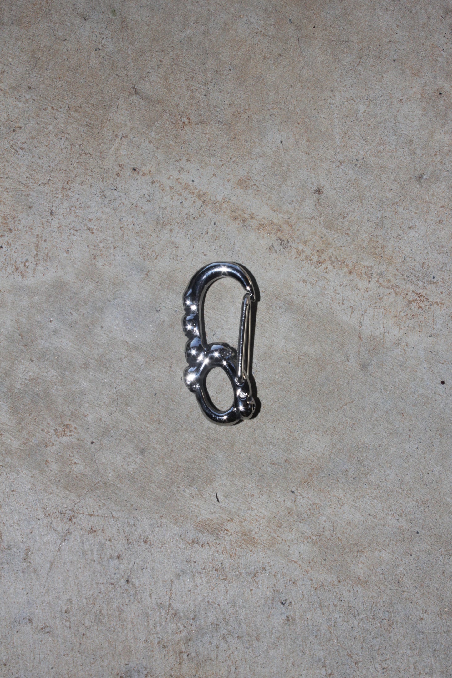Quadskull Carabiner - Chrome