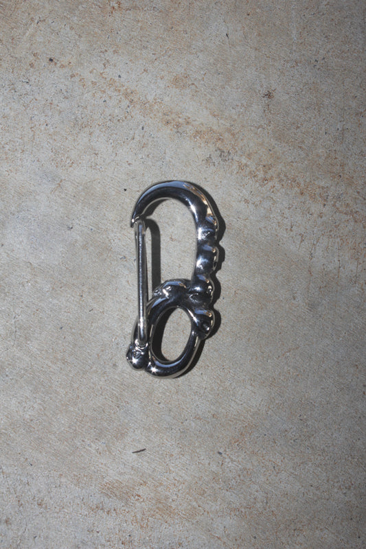 Quadskull Carabiner - Chrome