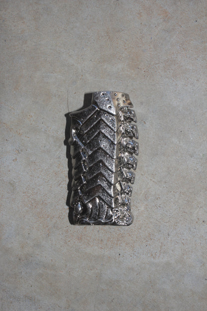 Spinal Aegis Lighter Case - Chrome