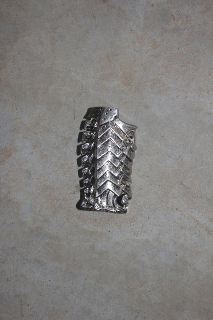 Spinal Aegis Lighter Case - Chrome